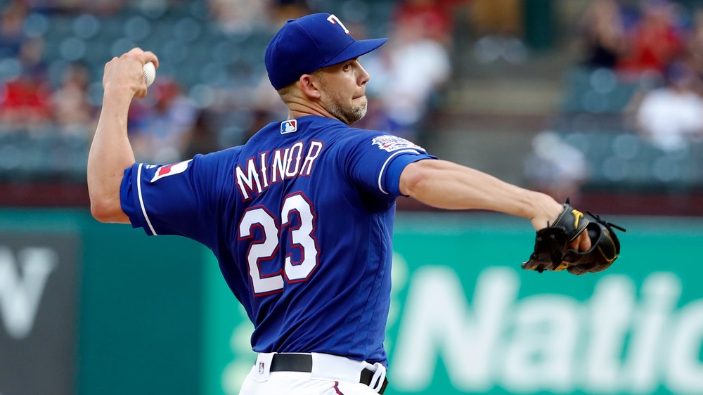 Minor 11 Ks, Rangers 5 homers in 10-9 win over Mariners