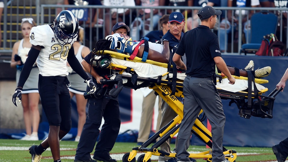 UFC’s Aanon Robinson injured on season-opening kickoff