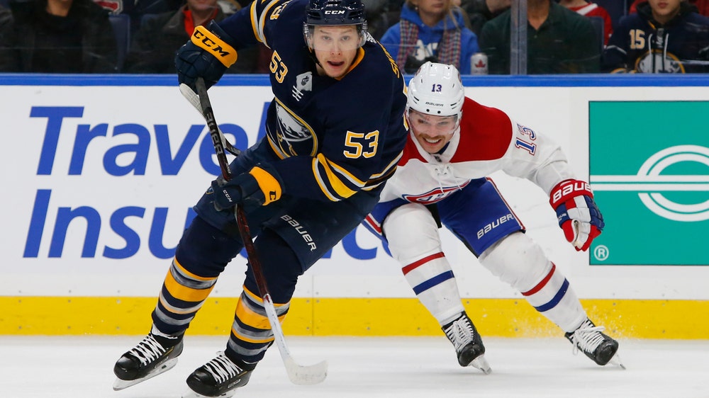 Skinner leads Sabres past Canadiens 3-2, winning streak at 8