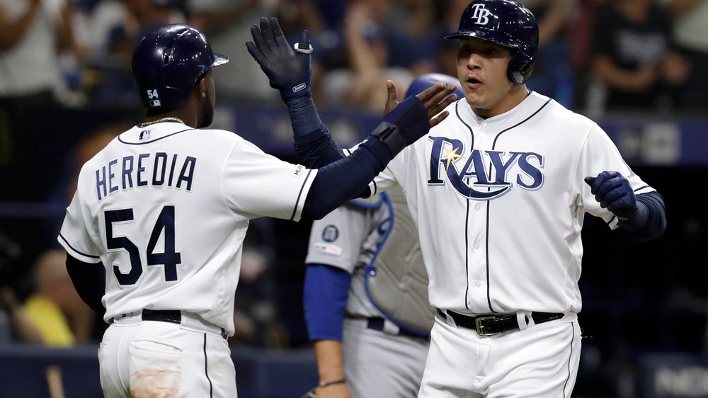 Kiermaier, Garcia lead Rays to 8-1 win over Dodgers