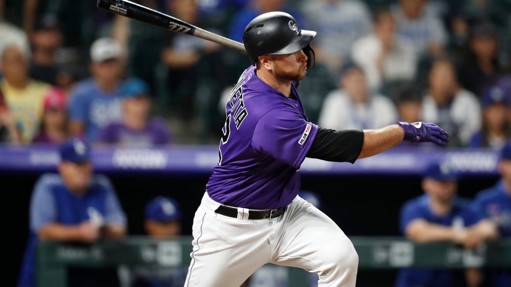 Rockies designate catcher Chris Iannetta for assignment