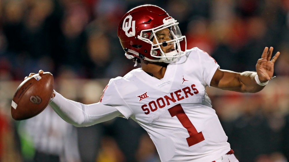 Murray recovers, rallies No. 7 OU past Texas Tech, 51-46