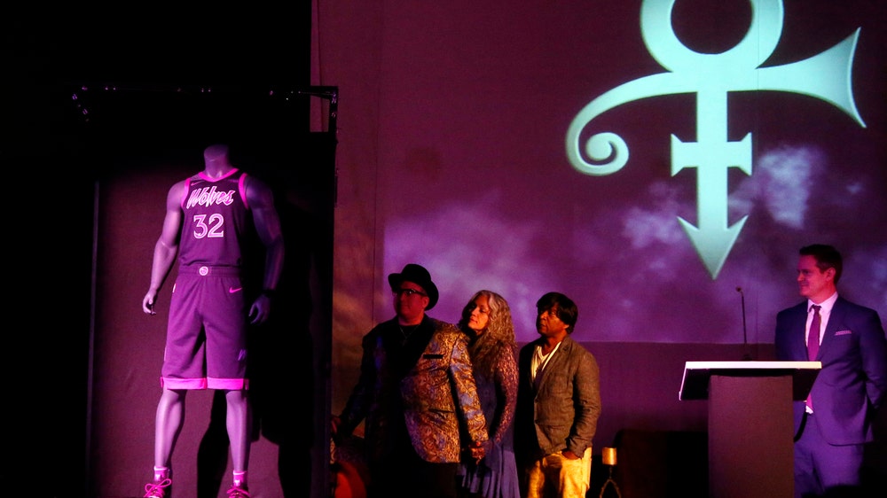 Minnesota Timberwolves unveil Prince-inspired uniform