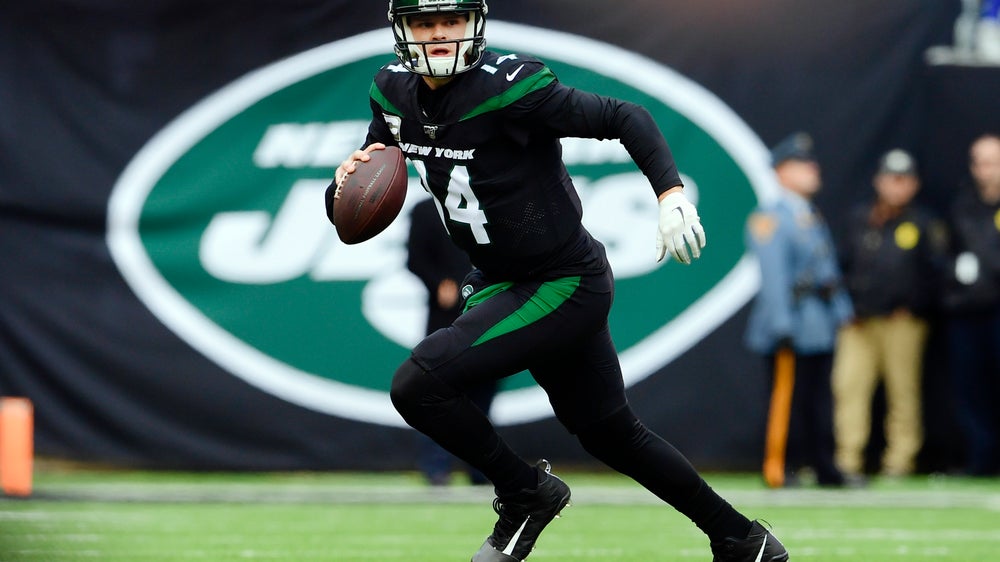 Eww York: Darnold, Jets hold on to beat Jones, Giants 34-27