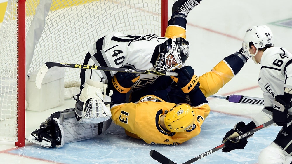 Jarnkrok’s hat trick leads Predators over Kings 5-3