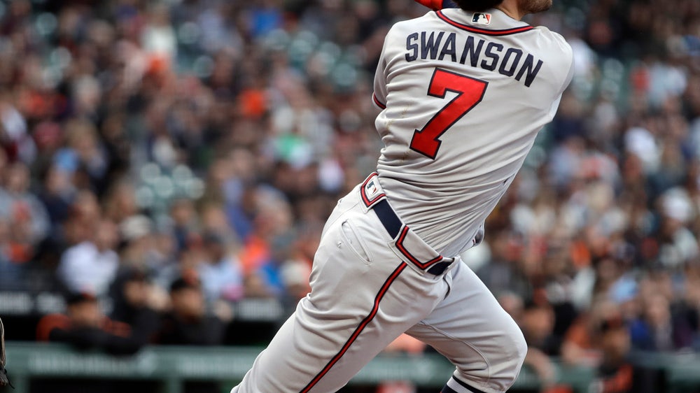 Swanson, Freeman go back-to-back as Braves beat Giants 9-2