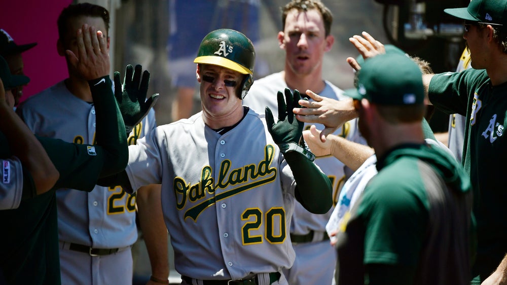 All-Star Matt Chapman racks up 6 RBIs, A's rout Angels 12-3