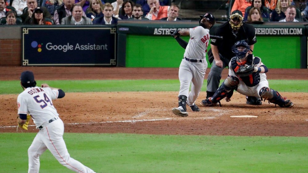 Bradley’s slam helps Red Sox beat Astros 8-2 in ALCS