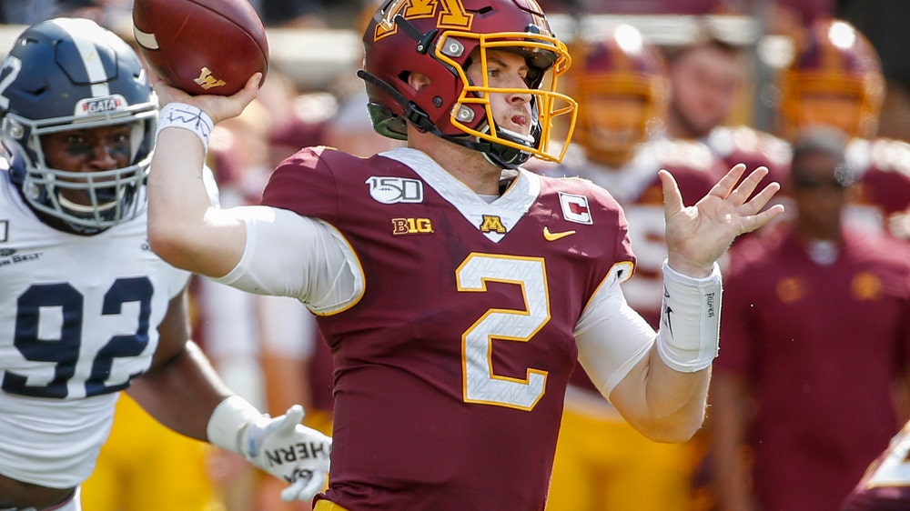 After career game, Minnesota QB Morgan turns toward Illinois
