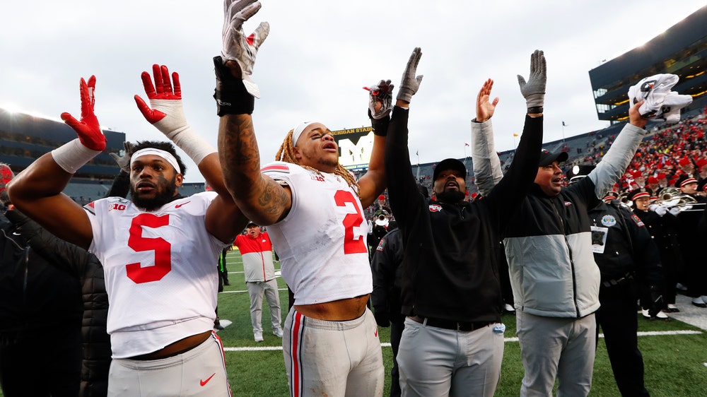 Dobbins, Fields power No. 2 Ohio State past No. 10 Michigan
