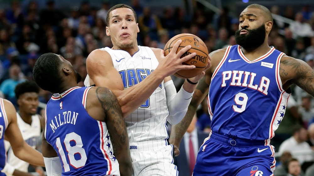 Vucevic, big 4th quarter sent Magic past 76ers 112-97