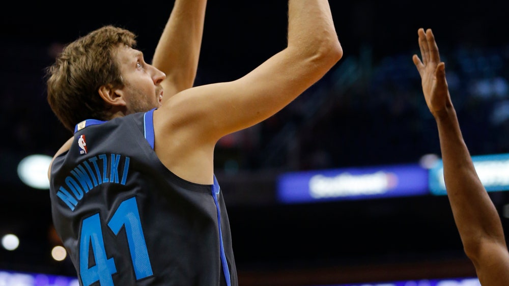 Mavs’ Nowitzki set to make debut of 21st season vs Suns