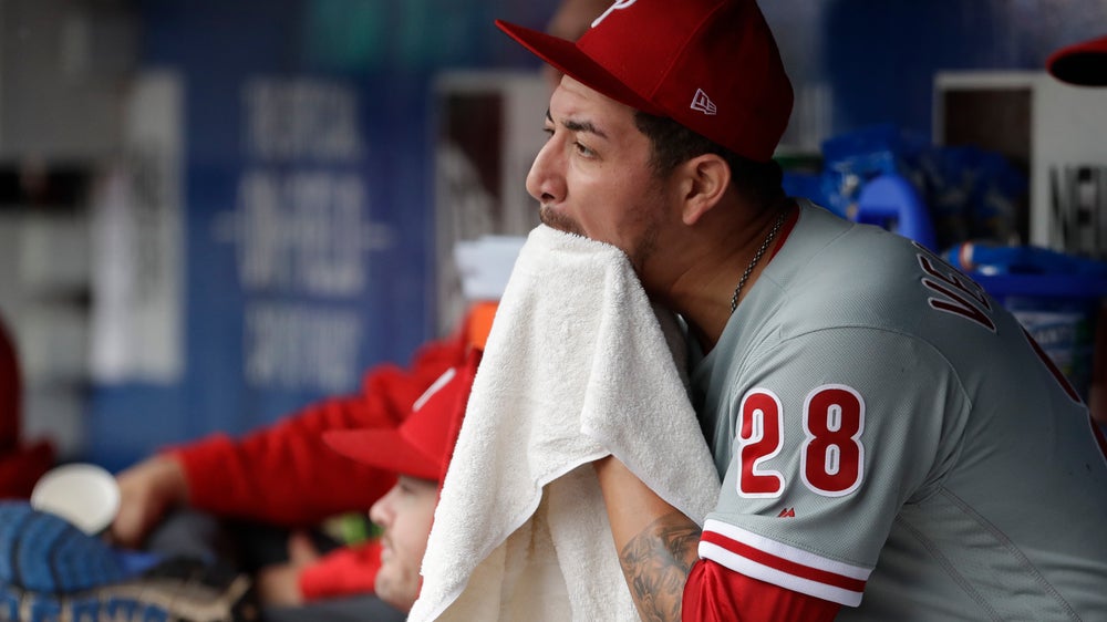 Phillies, Velasquez stumble again in 6-4 loss to Mets