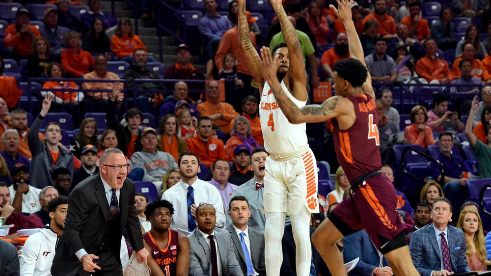 Mitchell leads Clemson to 59-51 win over No. 11 Hokies