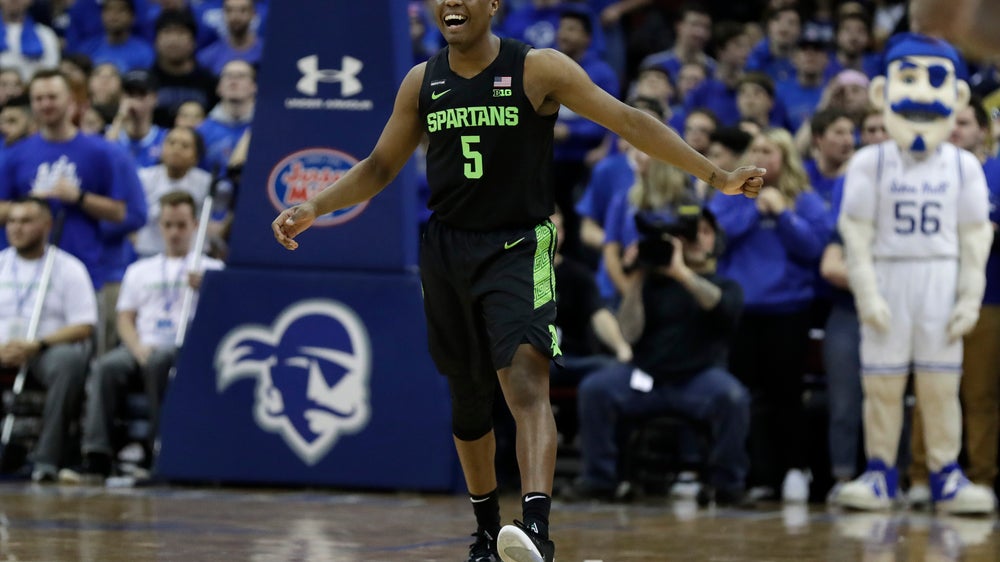 Hall’s layup gives Michigan State tough win over Seton Hall