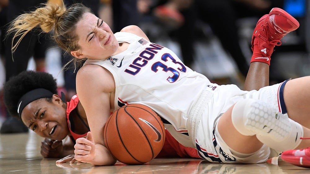Collier scores 29, Samuelson hurt in UConn win over Houston