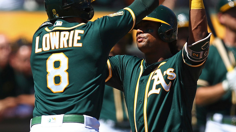 Davis, Olson homer as A’s beat Rangers 8-6 to stay hot