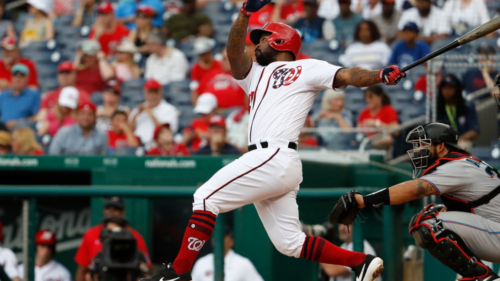 Kendrick homers, drives in 3 as Nats beat Marlins again, 9-6