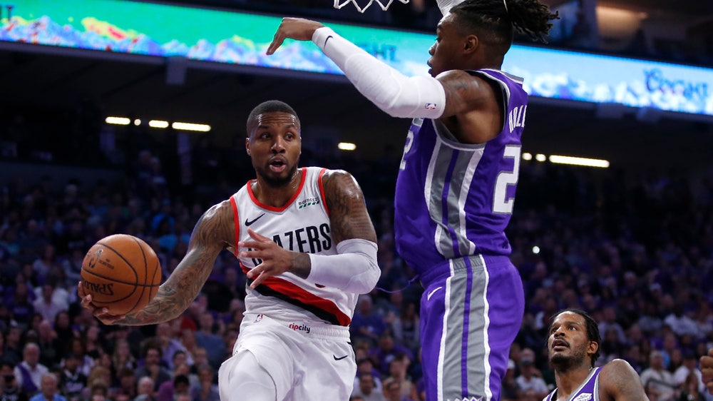 Lillard scores 35 as Trail Blazers top Kings 122-112