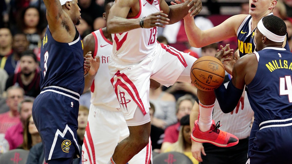 Harden, Capela help Rockets over Nuggets 125-113