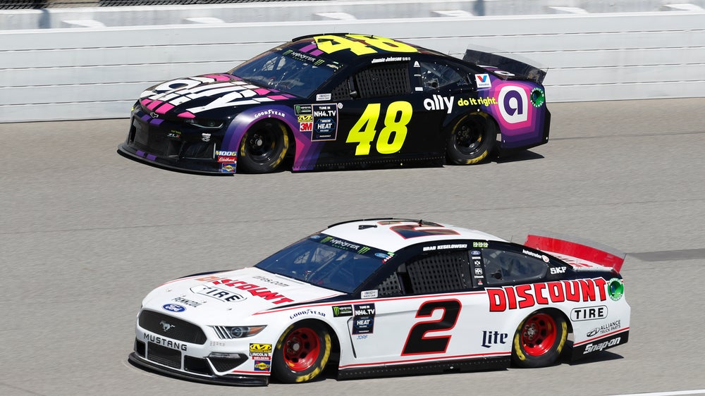 The Latest: Kevin Harvick wins NASCAR Cup race at Michigan