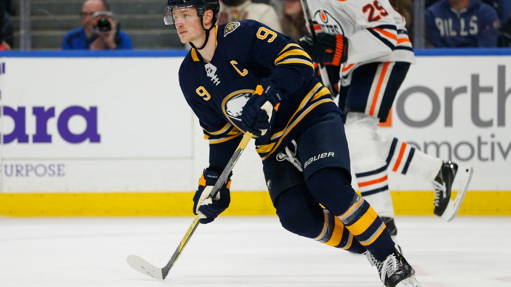 Eichel converts penalty shot, Sabres beat Oilers 3-2
