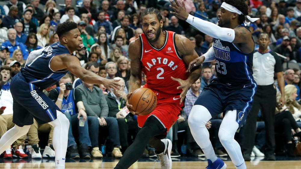 Leonard scores 33 as Raptors beat Doncic, Mavericks 123-120