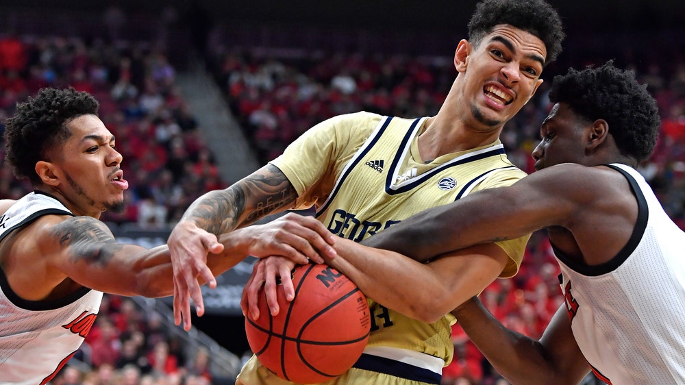 No. 6 Louisville rallies, then survives Georgia Tech 68-64