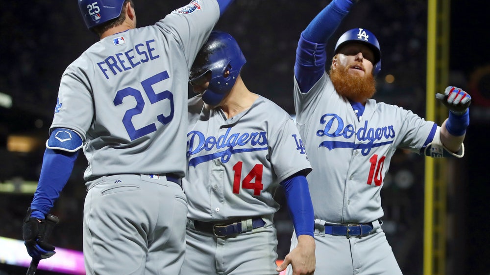 Turner, Dodgers beat Giants 3-1, move closer to playoff spot