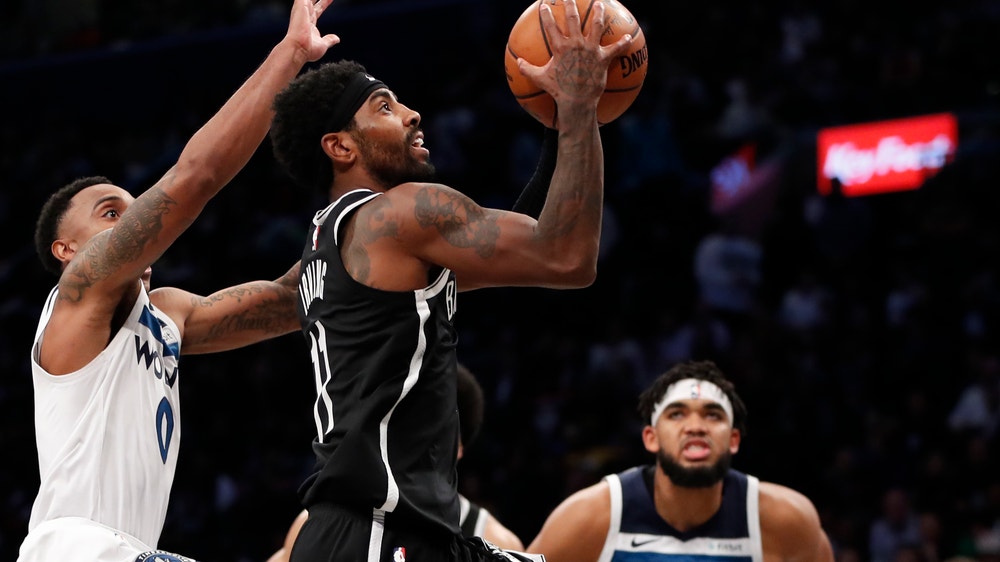 Irving has 50 points in Brooklyn debut, Nets fall to Wolves