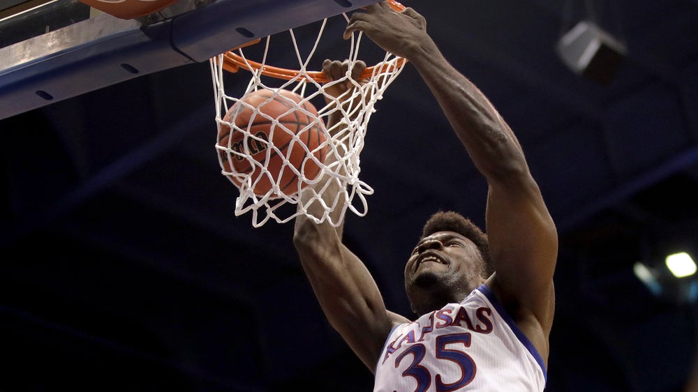 Azubuike leads No. 4 Kansas to 75-63 win over E Tennessee St