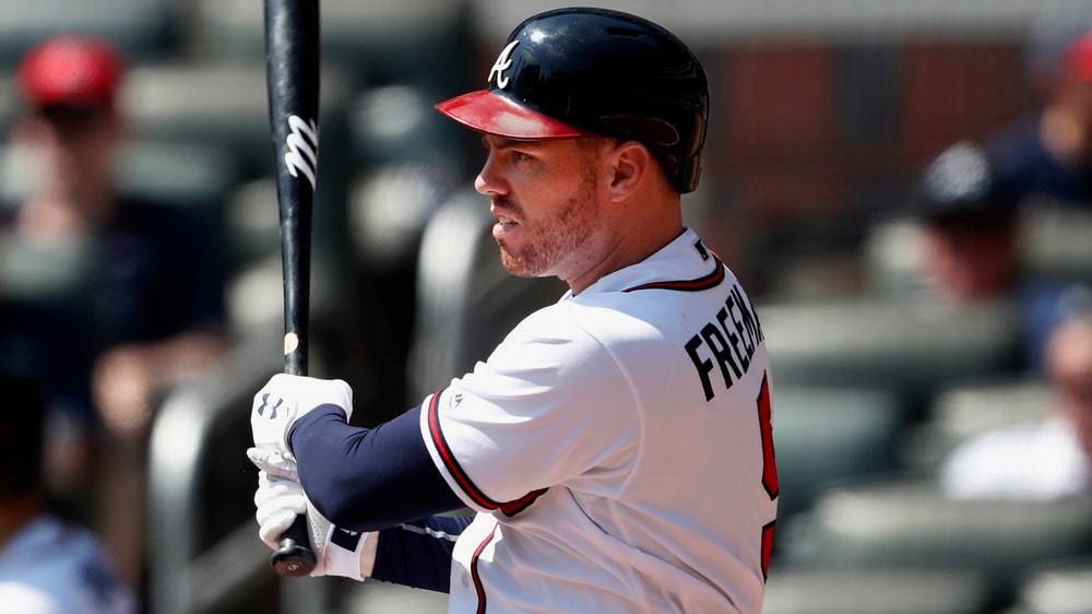 Braves' Freeman returns to lineup with rested elbow