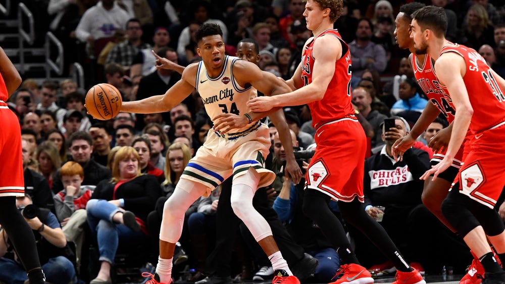 Bucks top Bulls as Giannis gets 23 in return from sore back