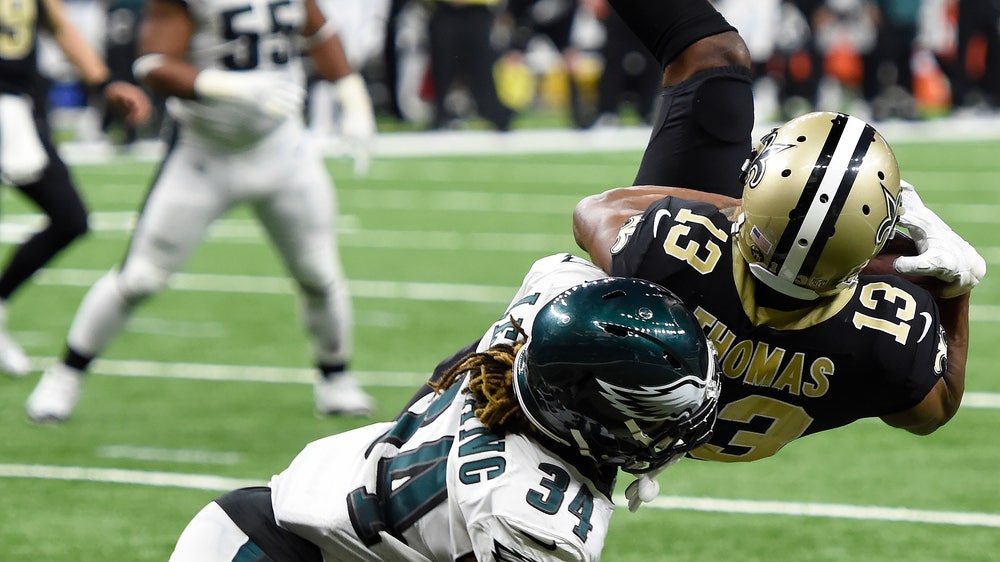 Saints WR Thomas unstoppable force for Eagles defense