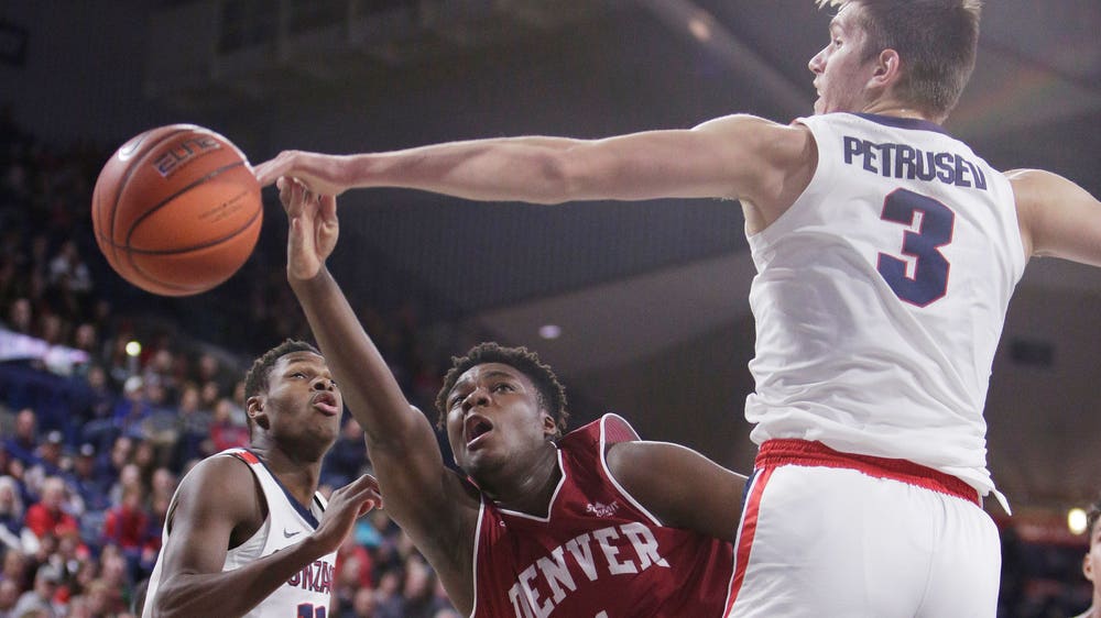 No. 8 Gonzaga buries Denver early in 101-40 victory