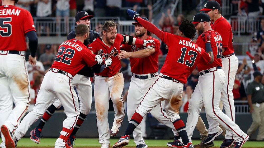 Donaldson's 9th-inning single lifts Braves over Nats 4-3