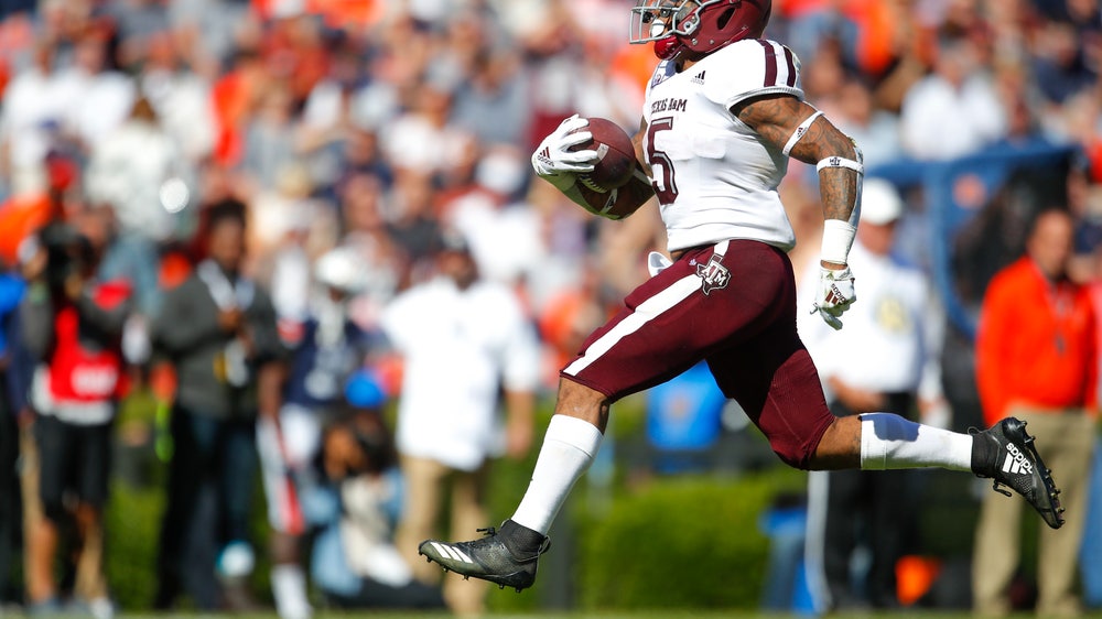 Stidham-to-Williams lifts Auburn past No. 25 Texas A&M 28-24