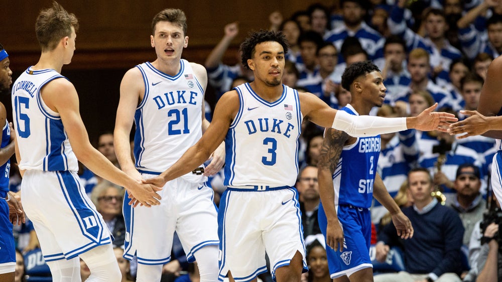 Jones scores 31, No. 2 Duke beats Georgia State, 74-63