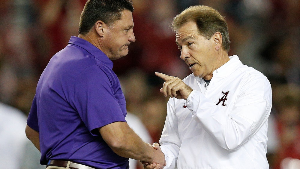 8 years later, it's No. 1 LSU versus No. 2 Alabama again