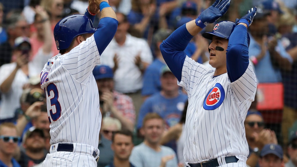 Rizzo leads Cubs past Brewers 8-4