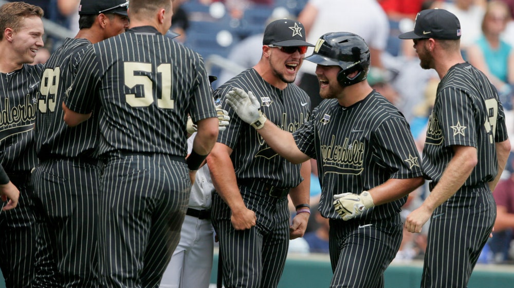 Vanderbilt rides Rocker, Scott to 6-3 CWS win over Bulldogs
