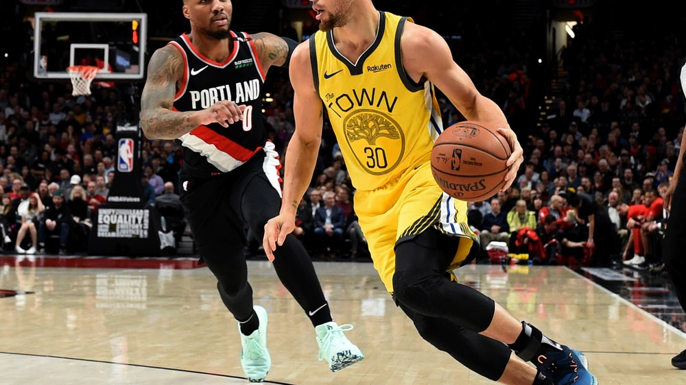 Lillard has 29 in Blazers’ chippy 129-107 win over Warriors