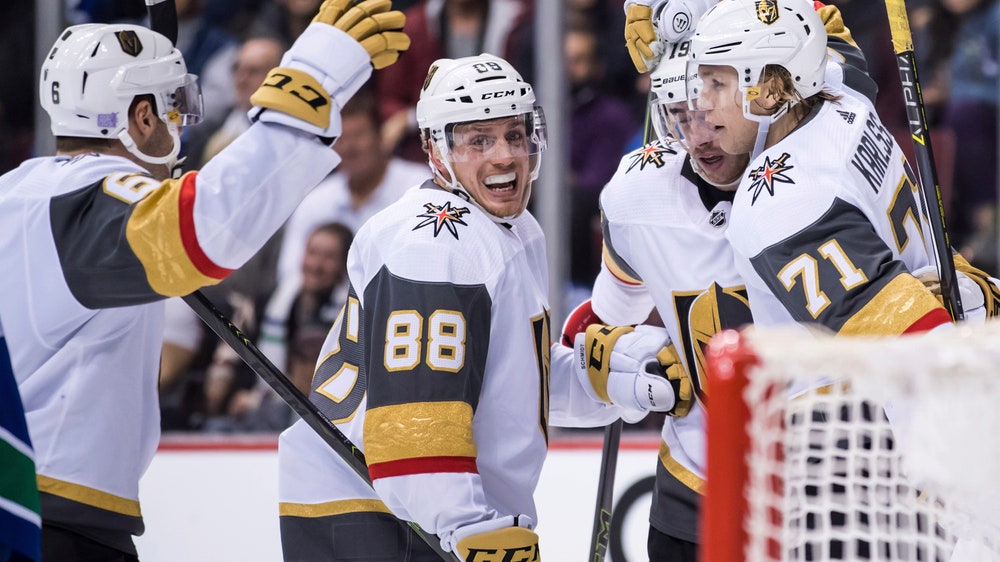 Pacioretty scores twice as Golden Knights beat Canucks 4-3