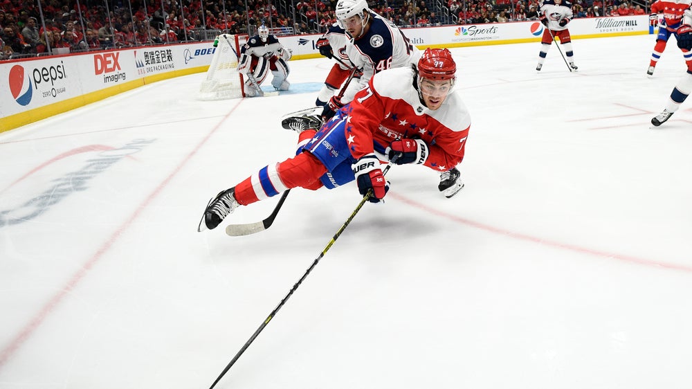 Oshie scores in OT, Capitals snap Blue Jackets' win streak