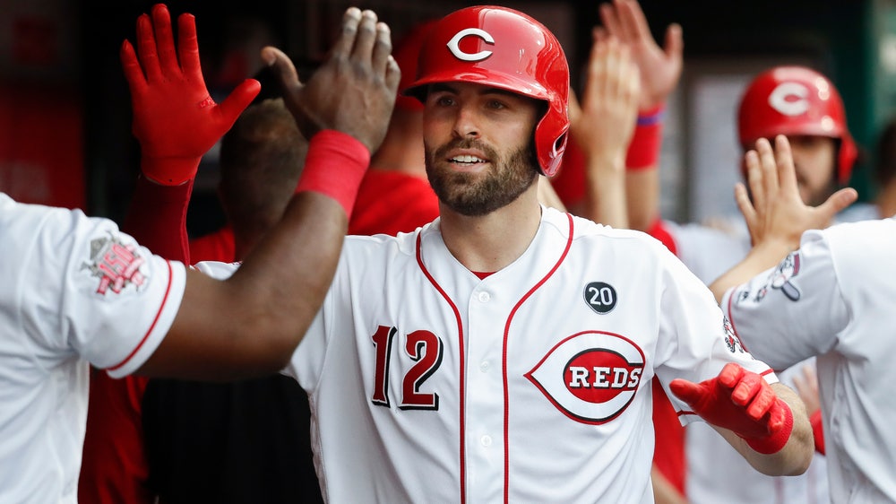 Casali homers off Corbin, Reds beat Nationals 9-3