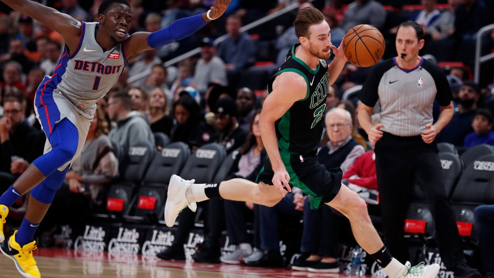 Celtics hand Pistons first loss of season, 109-89