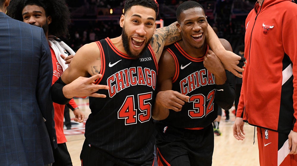 Bulls rally from 18 down to beat Wizards in overtime