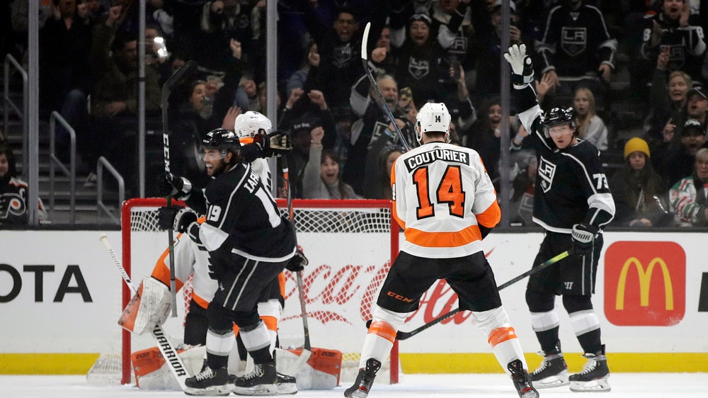 Power play, four-goal first propel Kings past Flyers 5-3