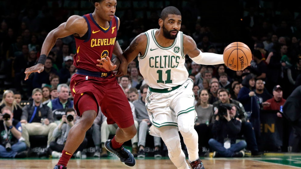 Irving scores 29 points in 3 quarters, Celtics rout Cavs