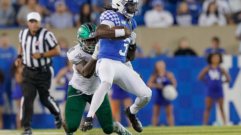 Kentucky QB Wilson out for season with knee injury